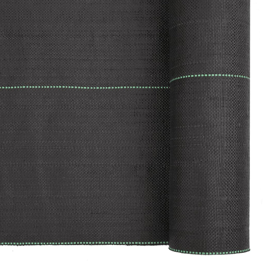 Worteldoek 2X50 M Polypropeen Zwart 2 x 50 m (150 g/m²)