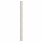 Weed control fabric 2x50 m polypropylene white