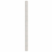 Weed control fabric 2x50 m polypropylene white