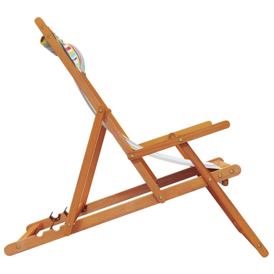 Strandstoelen Inklapbaar Stof Meerkleurig 2
