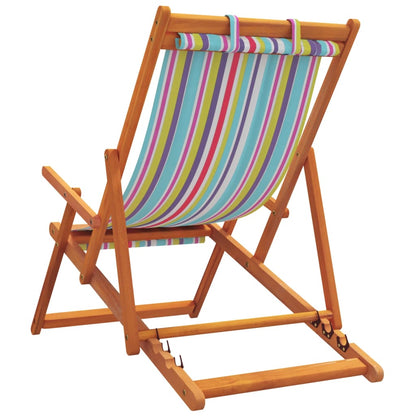 Strandstoelen Inklapbaar Stof Meerkleurig 2