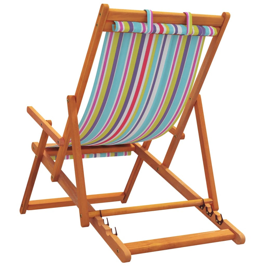 Strandstoelen Inklapbaar Stof Meerkleurig 2