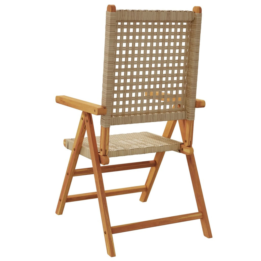 Tuinstoelen Poly Rattan En Massief Hout 8