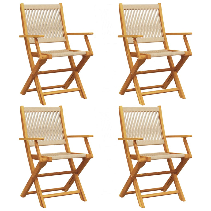 Tuinstoelen Inklapbaar Massief Acaciahout 4