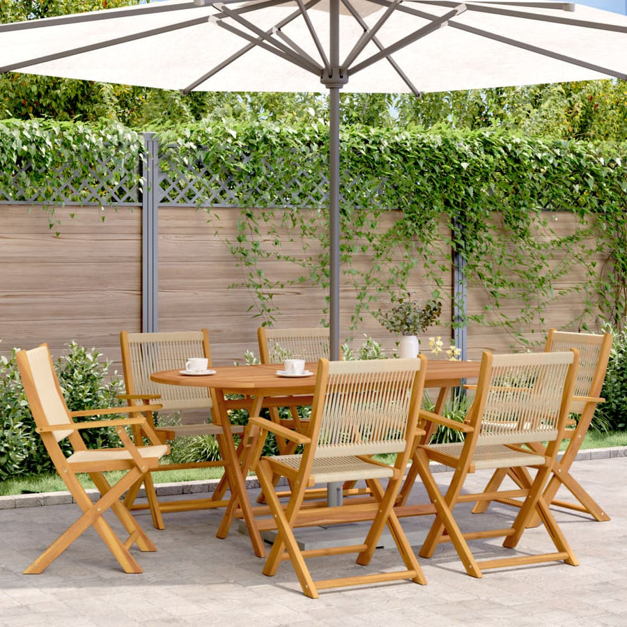 Tuinstoelen Inklapbaar Massief Acaciahout 6
