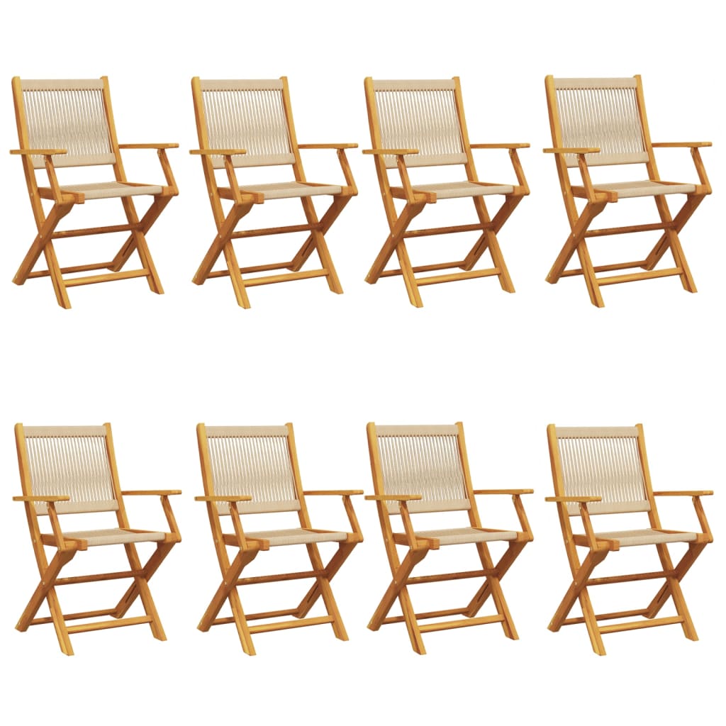 Tuinstoelen Inklapbaar Massief Acaciahout 8