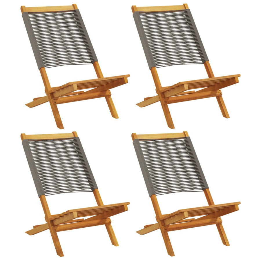 Tuinstoelen Inklapbaar Massief Acaciahout 4