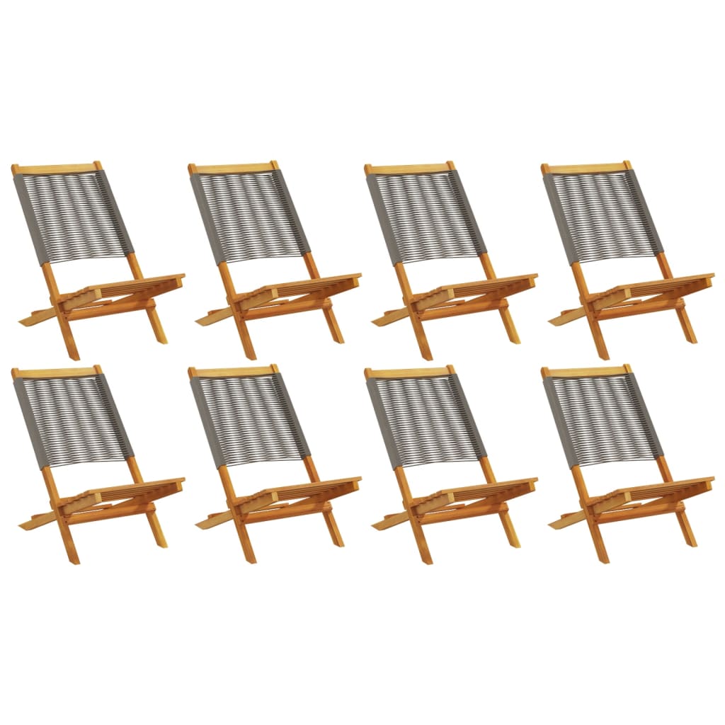 Tuinstoelen Inklapbaar Massief Acaciahout 8