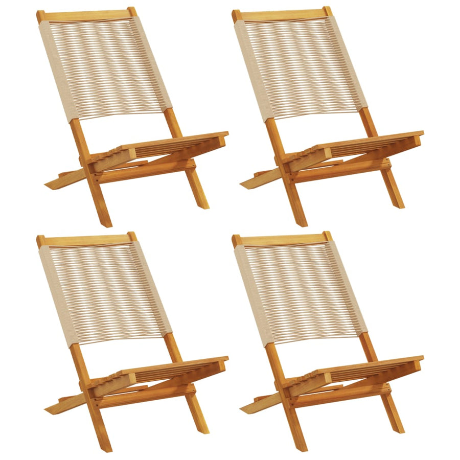 Tuinstoelen Inklapbaar Massief Acaciahout 4