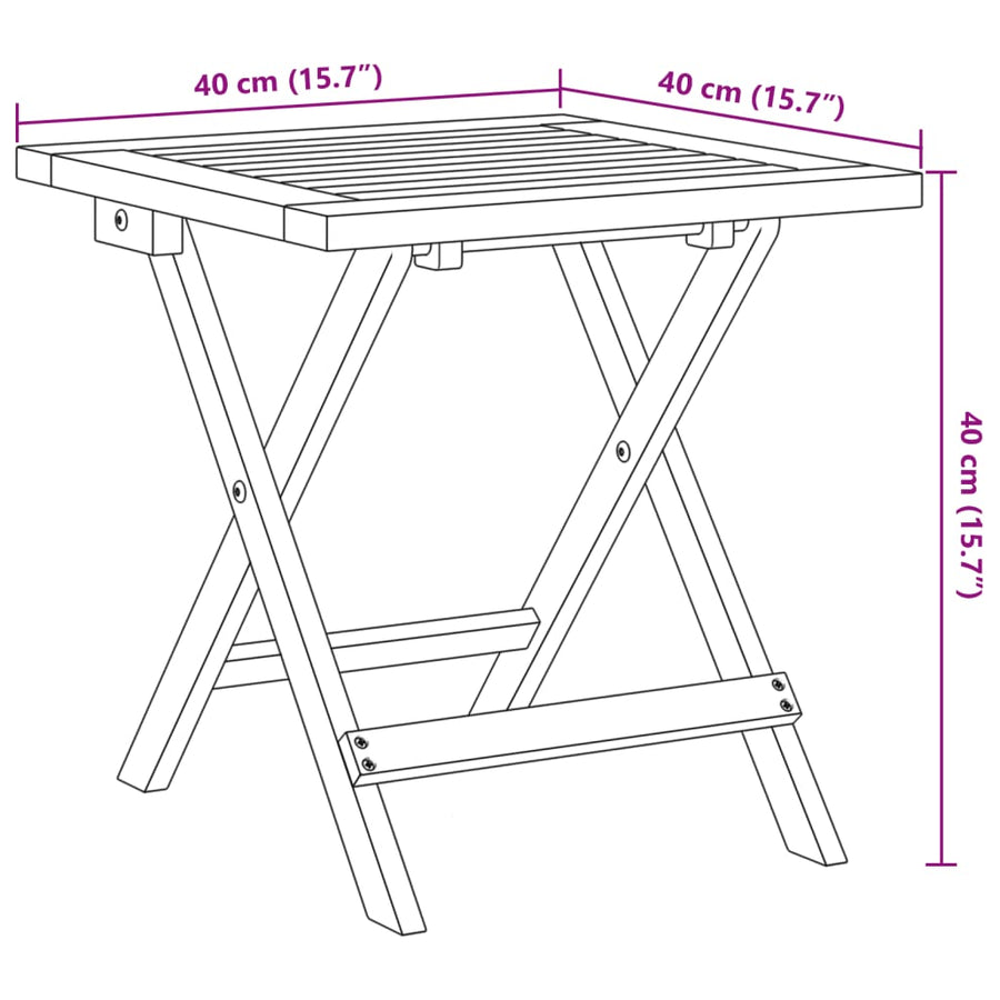 Ligbedden Massief Acaciahout Donker 2 Blauw Met tafel