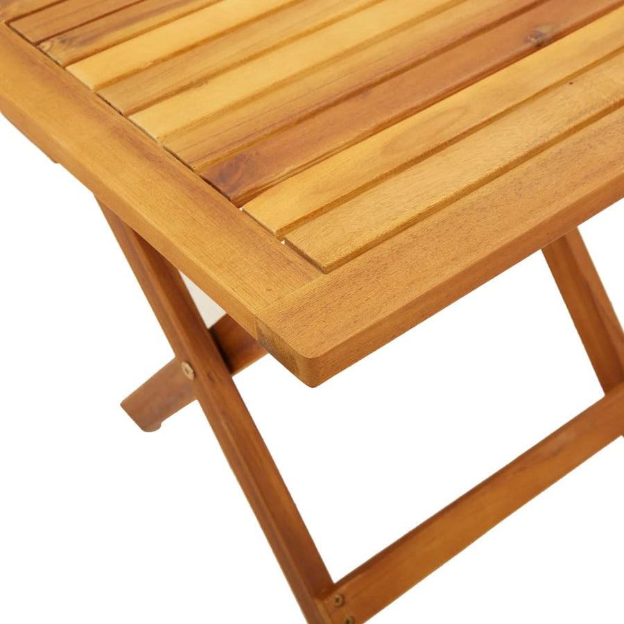 Tuinstoelen Inklapbaar Massief Hout Rood Met tafel