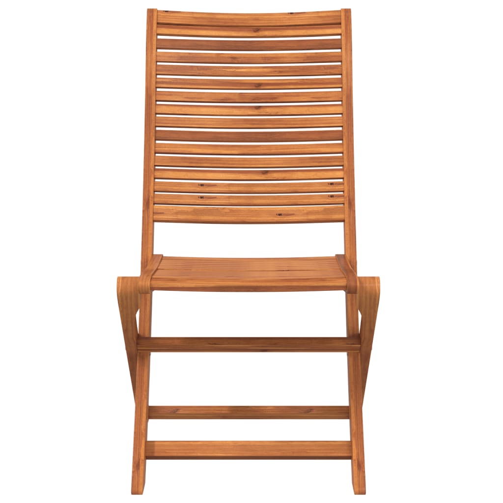 Tuinstoelen Inklapbaar 51X66X95 Cm Massief Acaciahout 6
