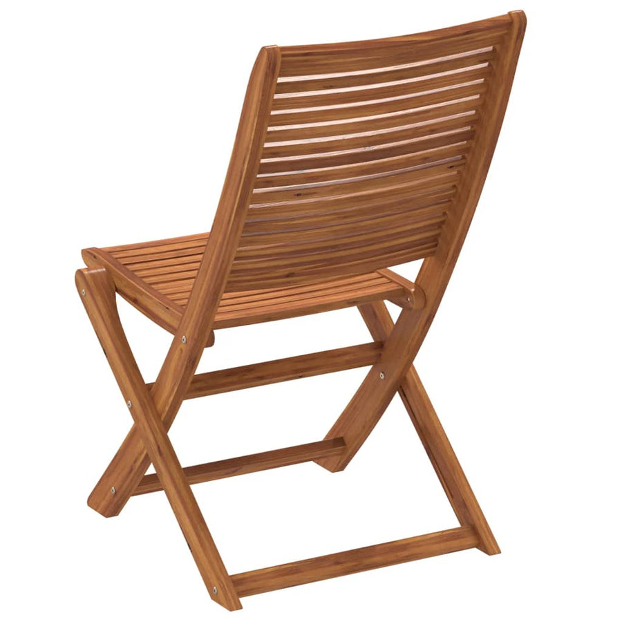 Tuinstoelen Inklapbaar 51X66X95 Cm Massief Acaciahout 6