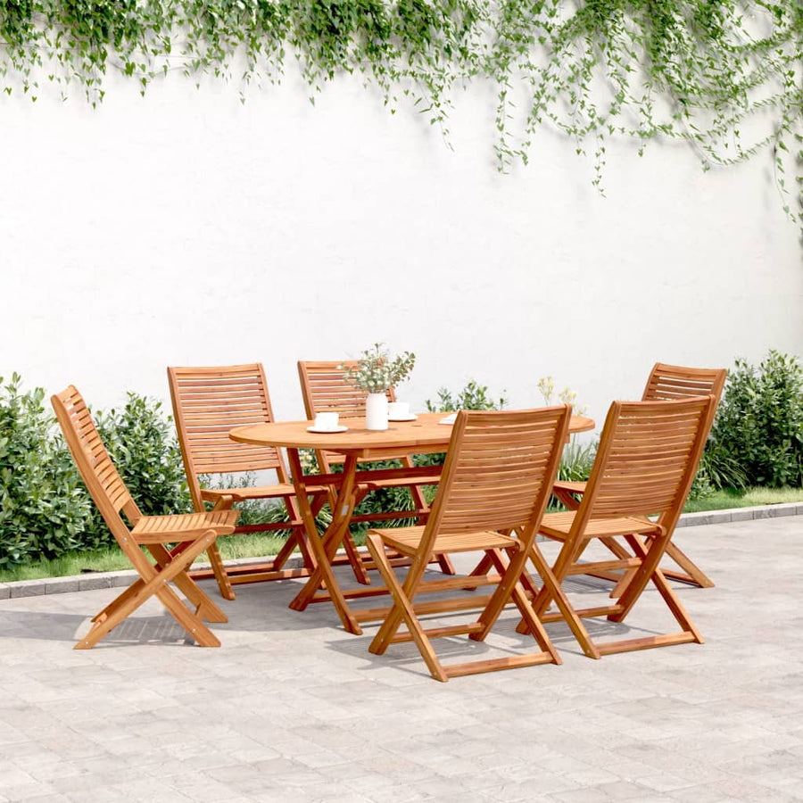 Tuinstoelen Inklapbaar 51X66X95 Cm Massief Acaciahout 6