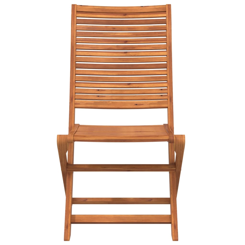 Tuinstoelen Inklapbaar 51X66X95 Cm Massief Acaciahout 8