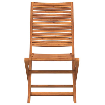 Tuinstoelen Inklapbaar 51X66X95 Cm Massief Acaciahout 8