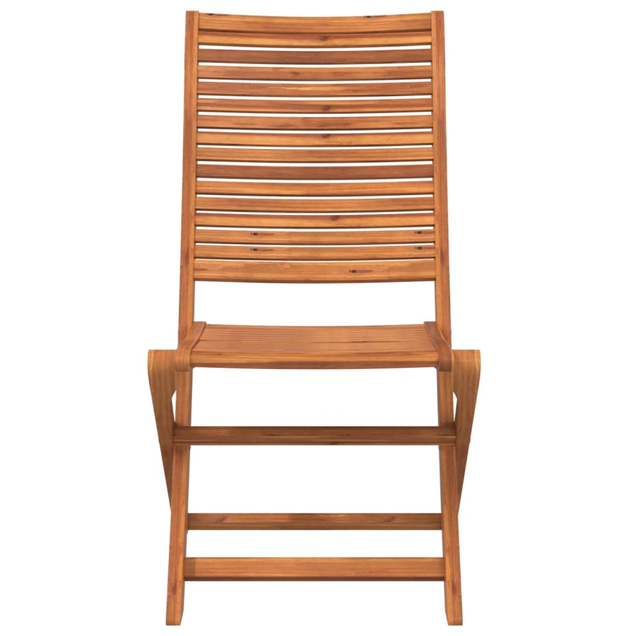 Tuinstoelen Inklapbaar 51X66X95 Cm Massief Acaciahout 8
