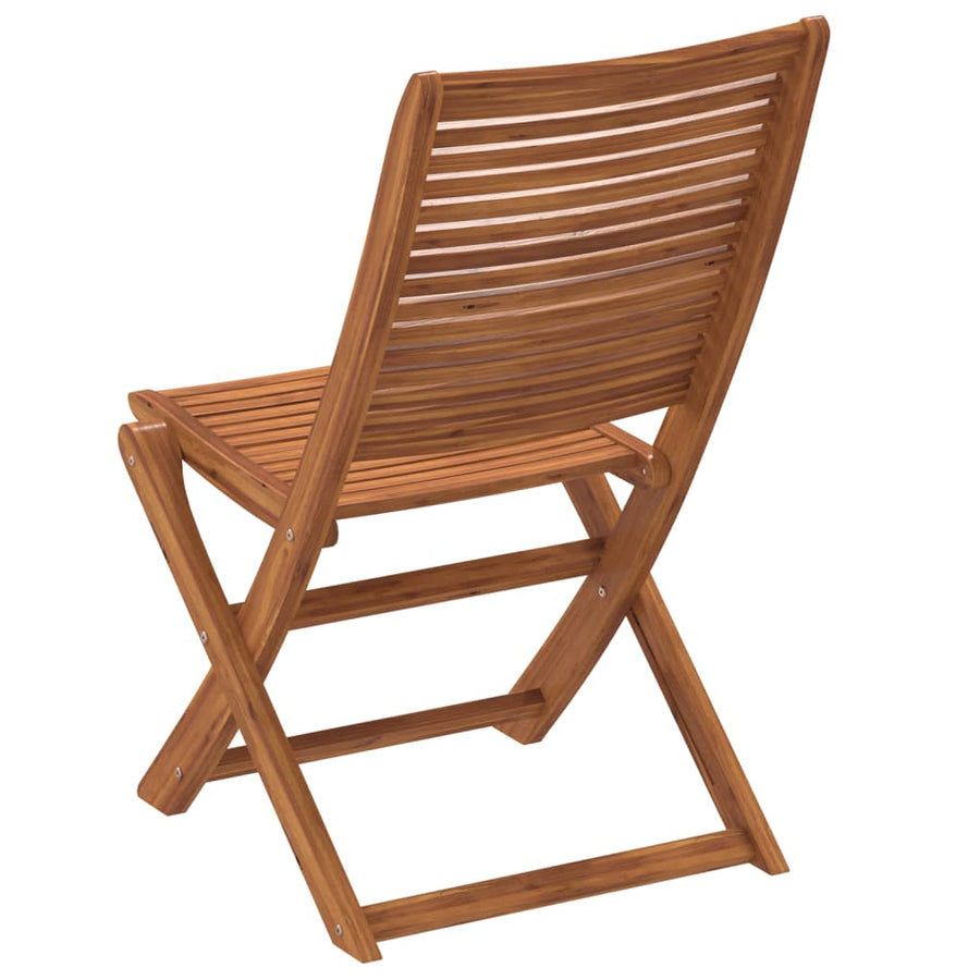 Tuinstoelen Inklapbaar 51X66X95 Cm Massief Acaciahout 8