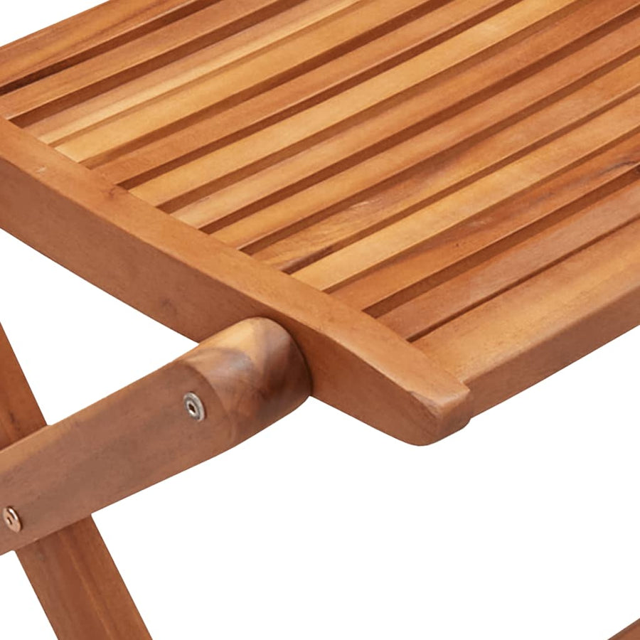 Tuinstoelen Inklapbaar 51X66X95 Cm Massief Acaciahout 8