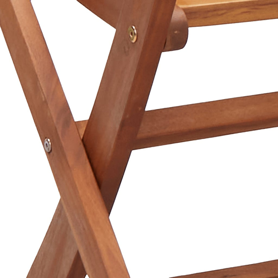 Tuinstoelen Inklapbaar 51X66X95 Cm Massief Acaciahout 8