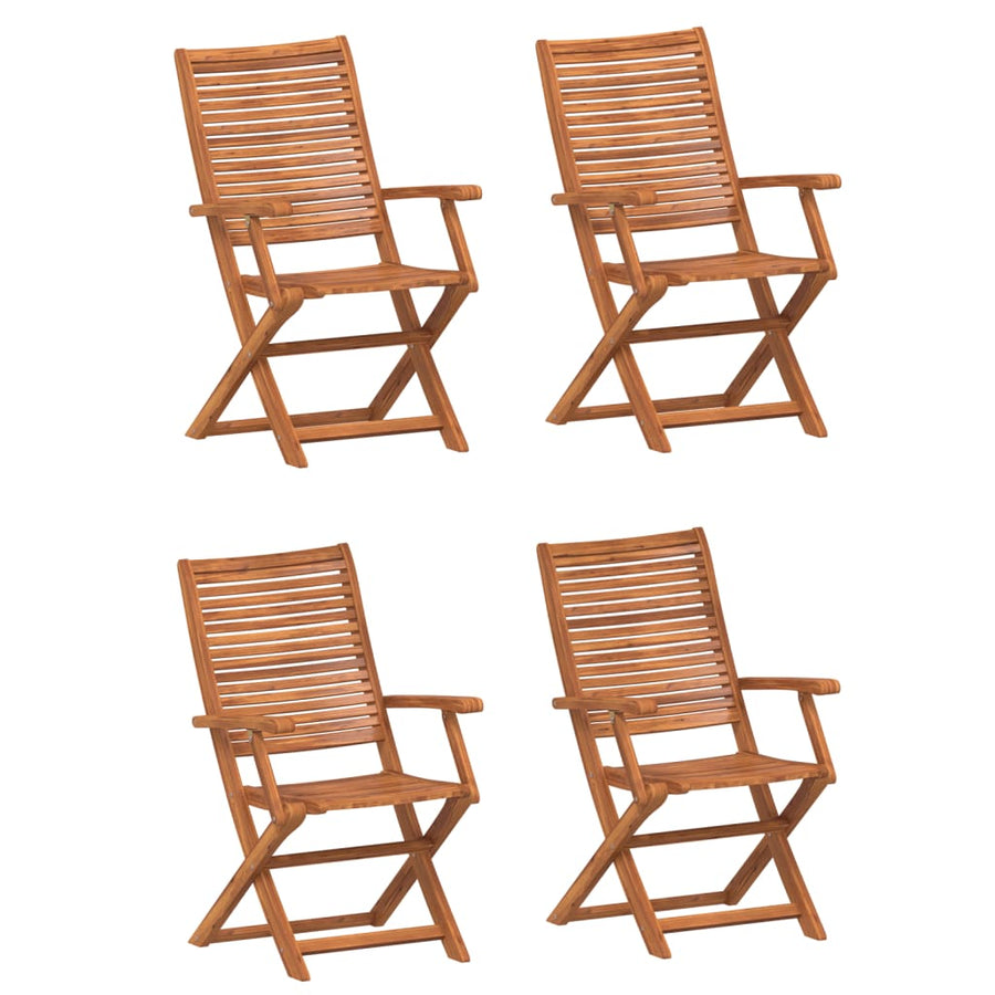 Tuinstoelen Inklapbaar 57X66X95 Cm Massief Acaciahout 4