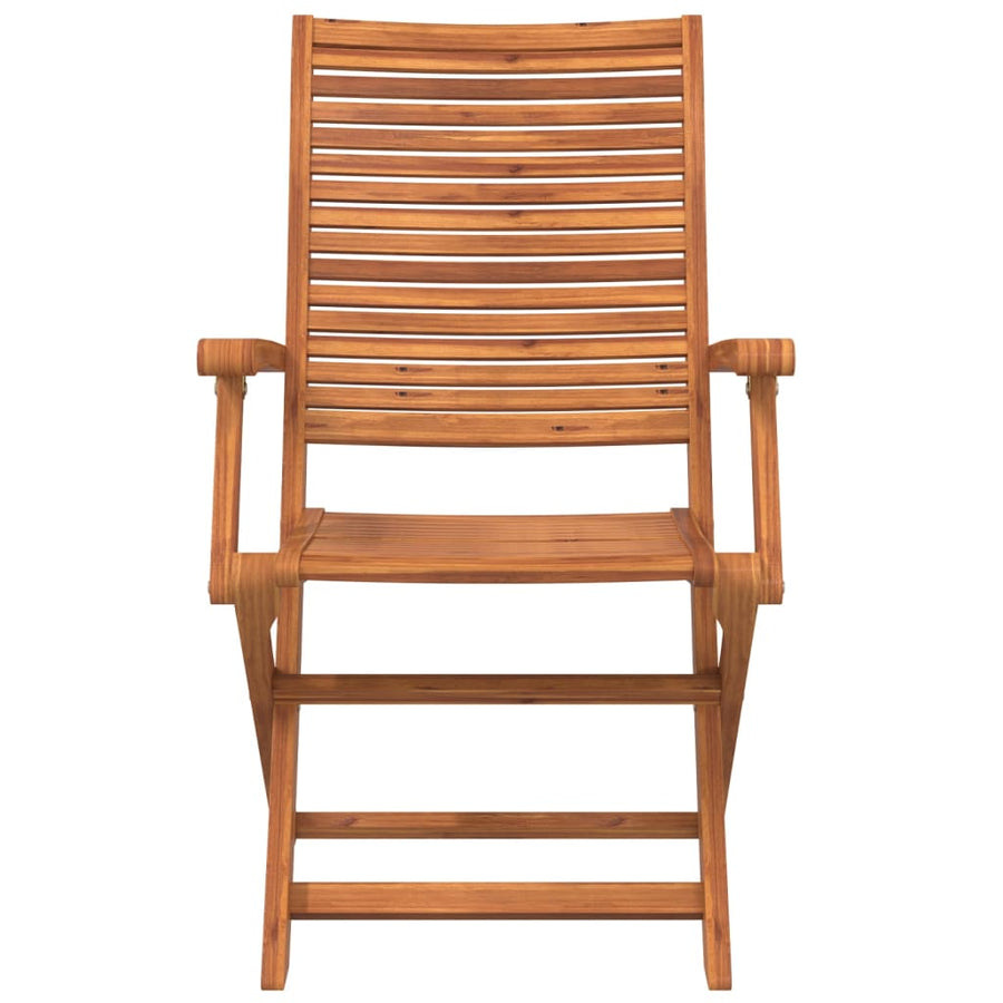 Tuinstoelen Inklapbaar 57X66X95 Cm Massief Acaciahout 4
