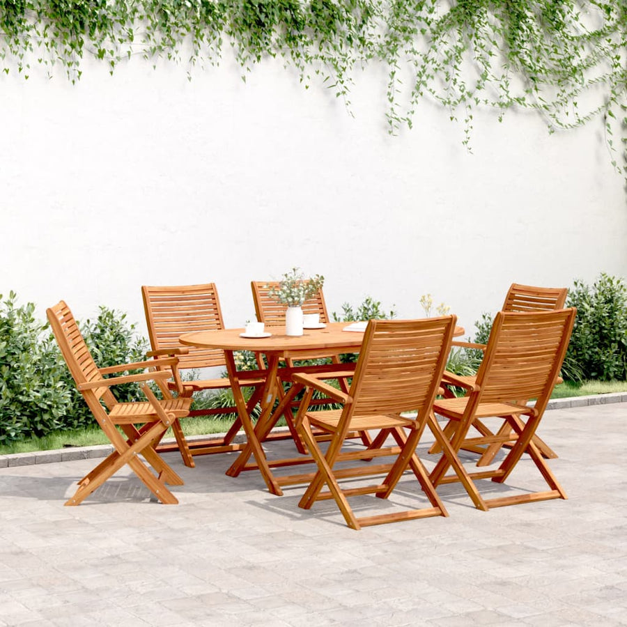 Tuinstoelen Inklapbaar 57X66X95 Cm Massief Acaciahout 6