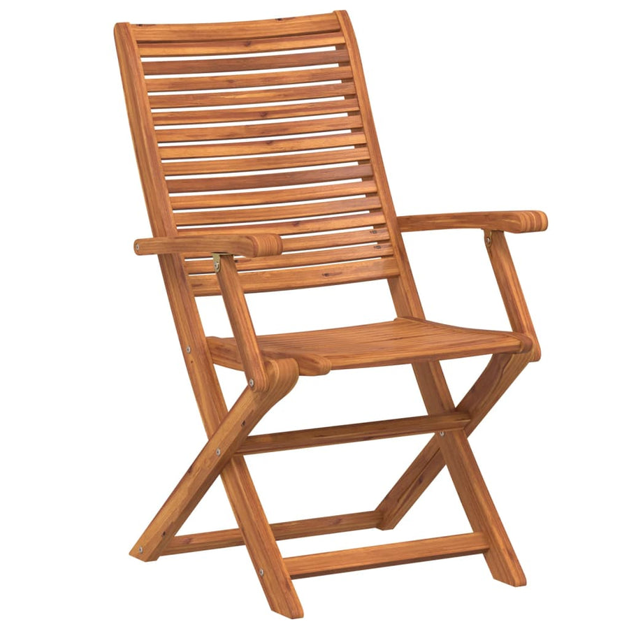 Tuinstoelen Inklapbaar 57X66X95 Cm Massief Acaciahout 8