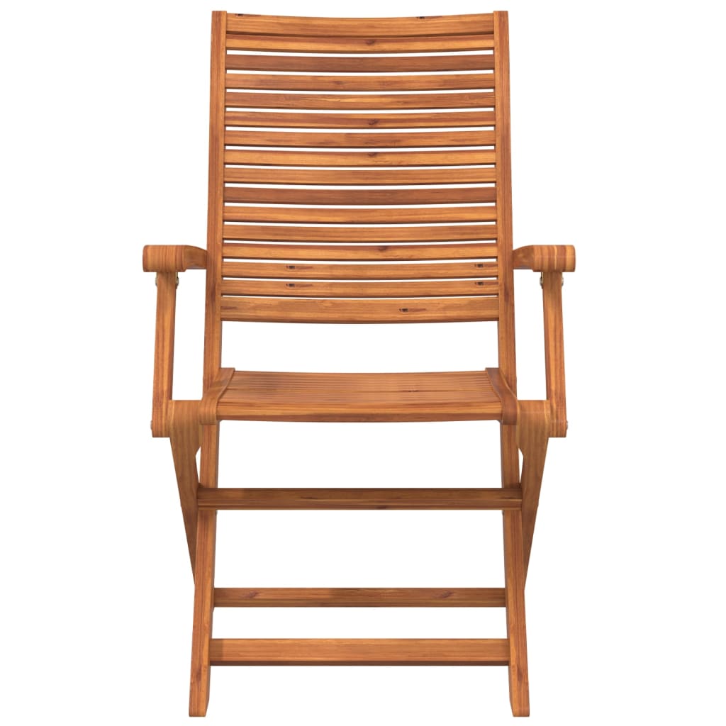 Tuinstoelen Inklapbaar 57X66X95 Cm Massief Acaciahout 8