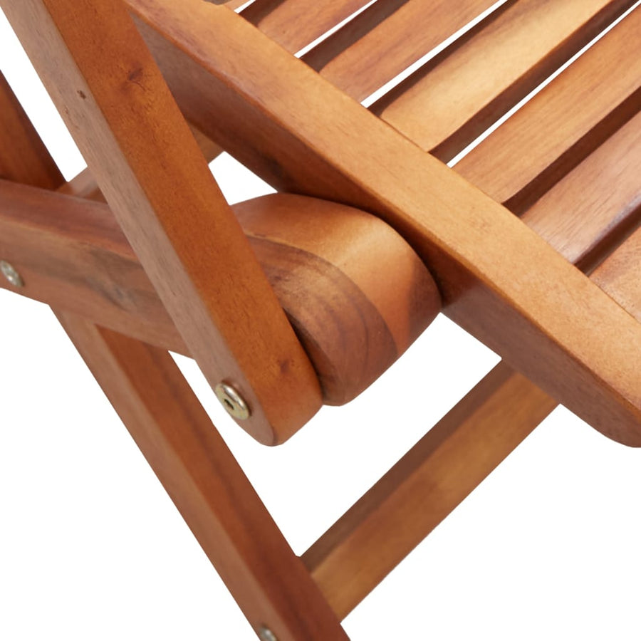 Tuinstoelen Inklapbaar 57X66X95 Cm Massief Acaciahout 8