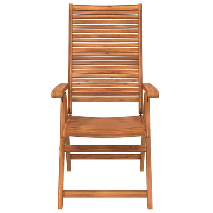 Tuinstoelen Verstelbaar 56X72X107 Cm Massief Acaciahout 4