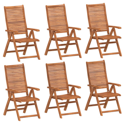 Tuinstoelen Verstelbaar 56X72X107 Cm Massief Acaciahout 6