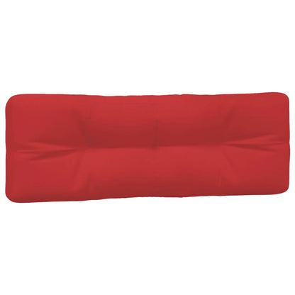 Palletkussens 3 st stof rood