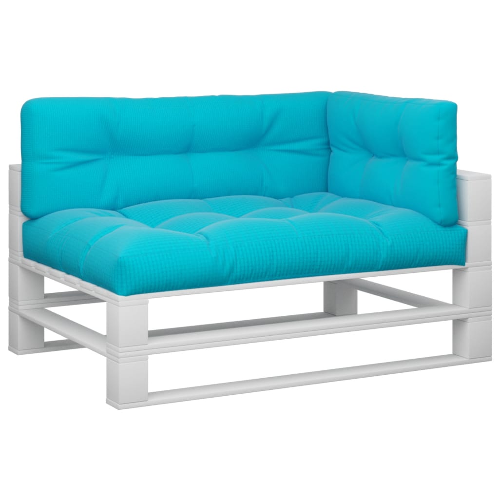 Palletkussens Stof Turquoise