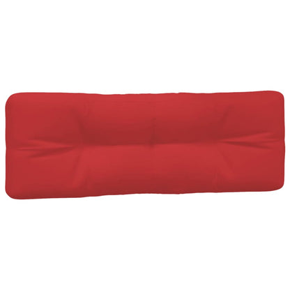 Palletkussens 5 st stof rood