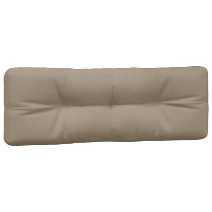 Palletkussens 5 st stof taupe