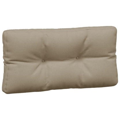 Palletkussens 5 st stof taupe