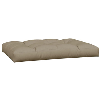 Palletkussens 5 st stof taupe