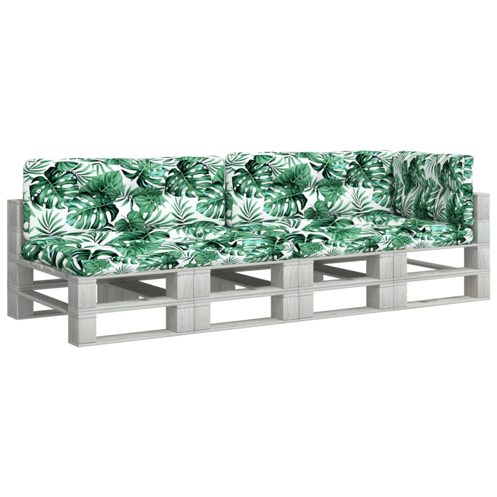 Palletkussens Stof Bladpatroon