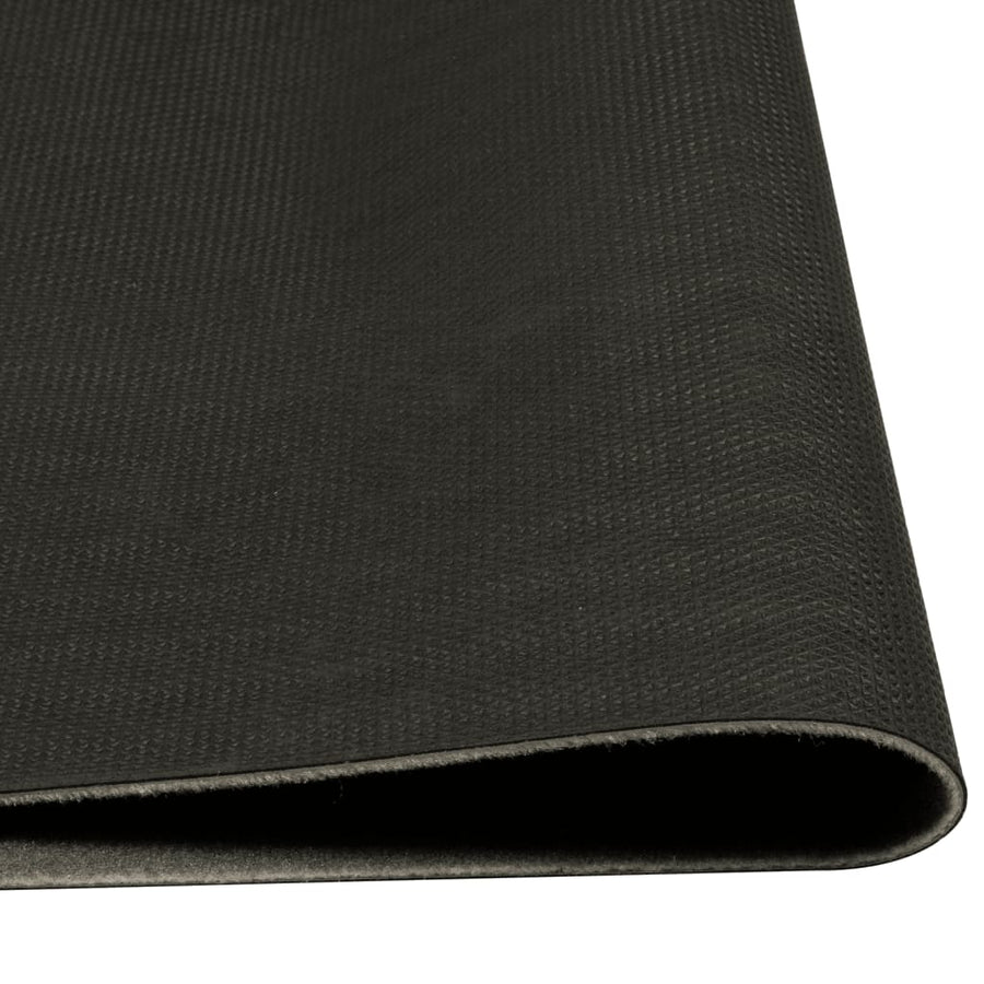 Keukenmat Wasbaar Ochtendprint 45X150 Cm Fluweel Zwart