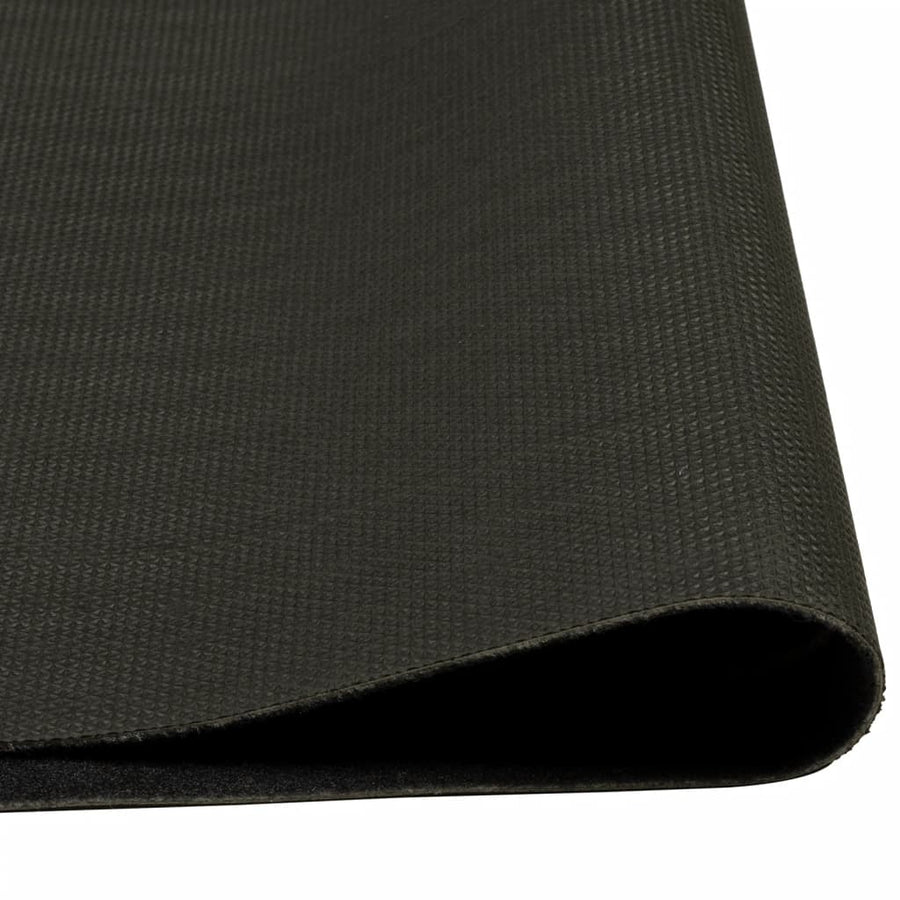 Keukenmat Wasbaar Kopjeprint 60X180 Cm Fluweel Zwart