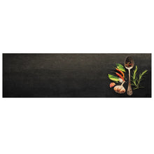 Keukenmat Wasbaar Kruidenprint 45X150 Cm Fluweel