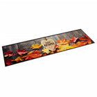 Keukenmat 60x300 cm fluweel herfstprint