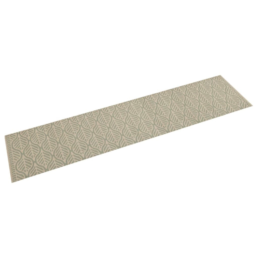 Keukenmat Wasbaar Bladprint 60X300 Cm Fluweel