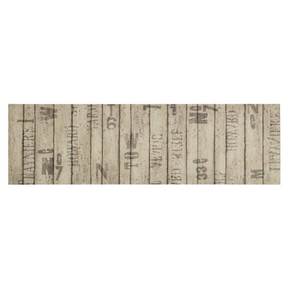 Keukenmat Wasbaar Hekprint 45X150 Cm Fluweel