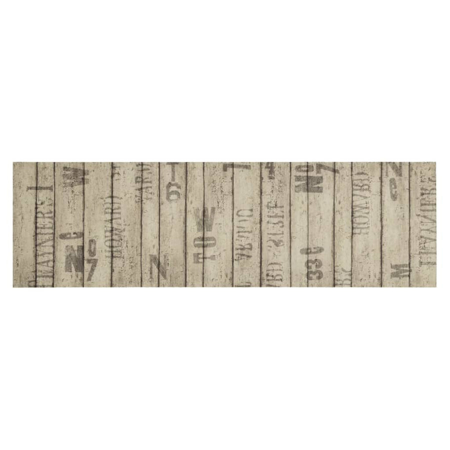 Keukenmat Wasbaar Hekprint 45X150 Cm Fluweel