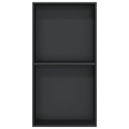 Douchenis 32x62x9 cm roestvrijstaal matzwart