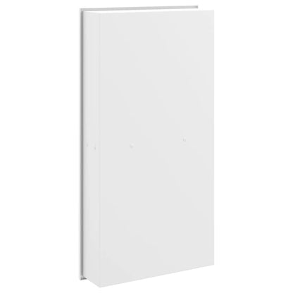 Douchenis 32x62x9 cm roestvrijstaal matwit