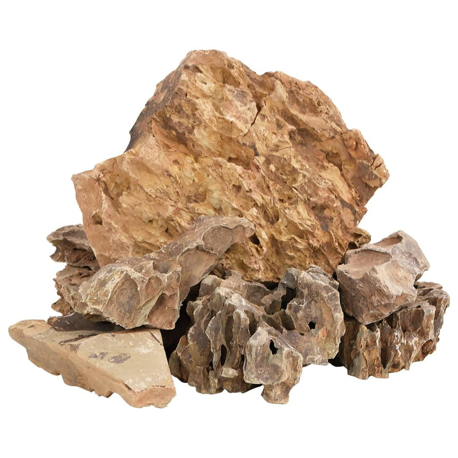 Drakenstenen 25 Kg 5-30 Cm 5-30 cm (25 kg) Bruin