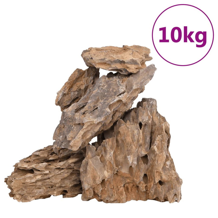 Drakenstenen Gemende Kleur 10 Kg 10-30 Cm 10-30 cm (10 kg) Multikleur
